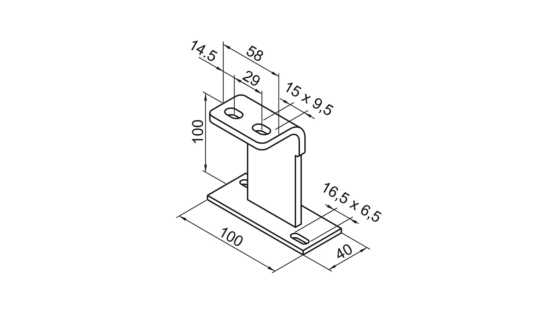 Zubehör Fußkonsole FMORV HDF-2, Sonder-Lack