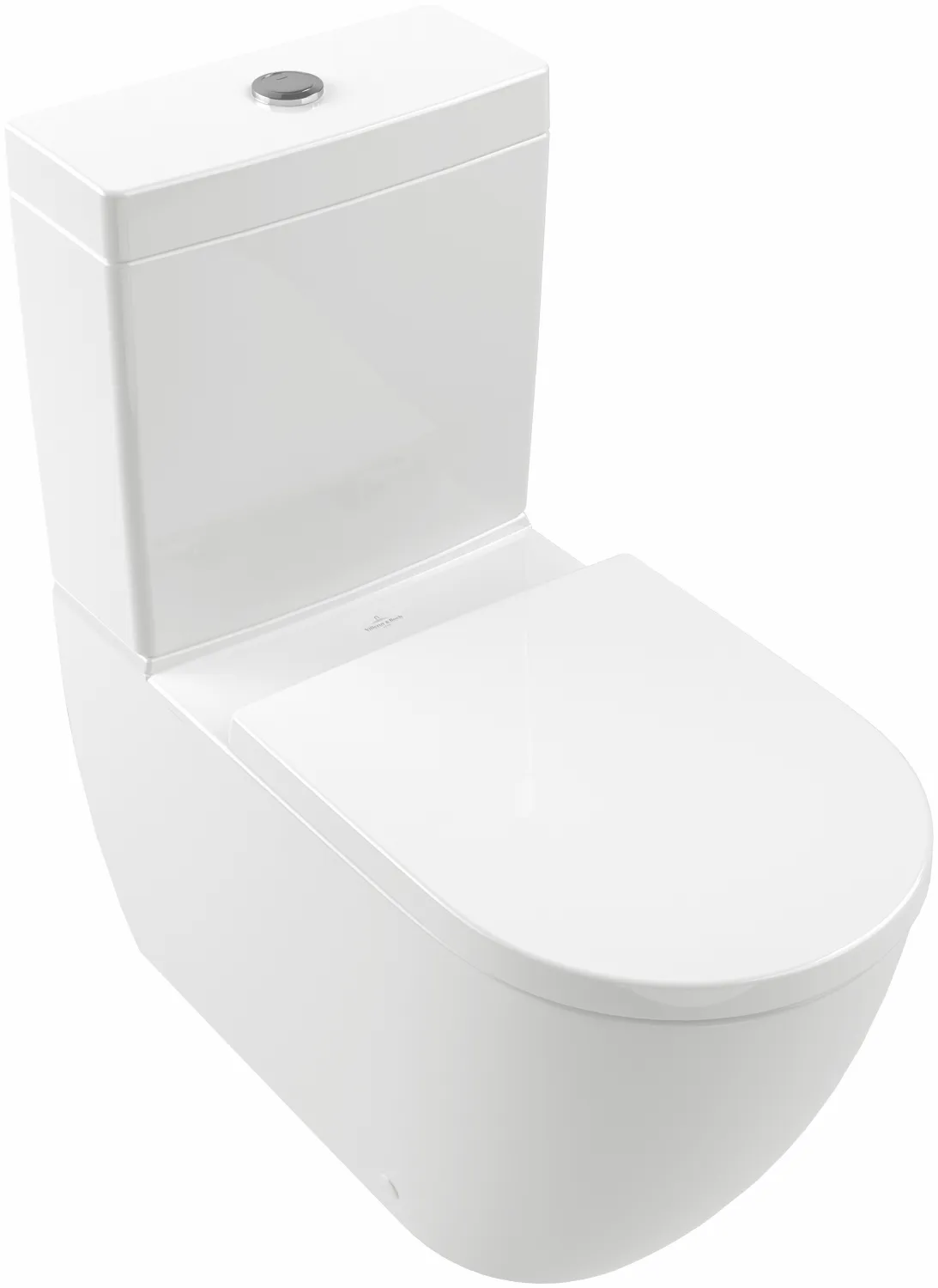 Stand-Tiefspül-WC „Subway 3.0“ 37 × 40 × 71 × 71 cm, ohne Spülrand, Abgang waagerecht