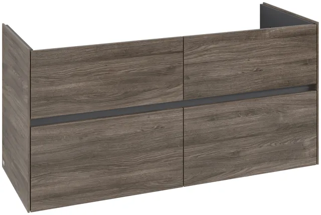 Villeroy & Boch Waschtischunterschrank „Collaro“ 1261 × 610 × 480 mm Stone Oak, ohne Beleuchtung, für Becken mittig Villeroy & Boch Waschtischunterschrank „Collaro“ 1261 × 610 × 480 mm Stone Oak, ohne Beleuchtung, für Becken mittig