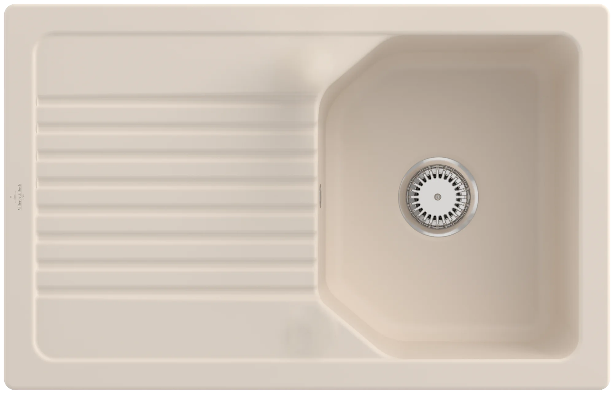 Villeroy & Boch Linara 45 Flat 33841F, flächenbündige Spüle, 780 x 490 mm Villeroy & Boch Linara 45 Flat 33841F, flächenbündige Spüle, 780 x 490 mm