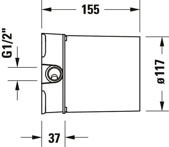 Duravit Unterputz-Armatur „Sonstiges“ Duravit Unterputz-Armatur „Sonstiges“