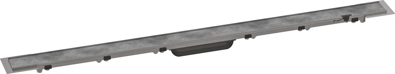 Hansgrohe RainDrain Rock Duschrinne 1100 mm, kürzbar und befliesbar Hansgrohe RainDrain Rock Duschrinne 1100 mm, kürzbar und befliesbar