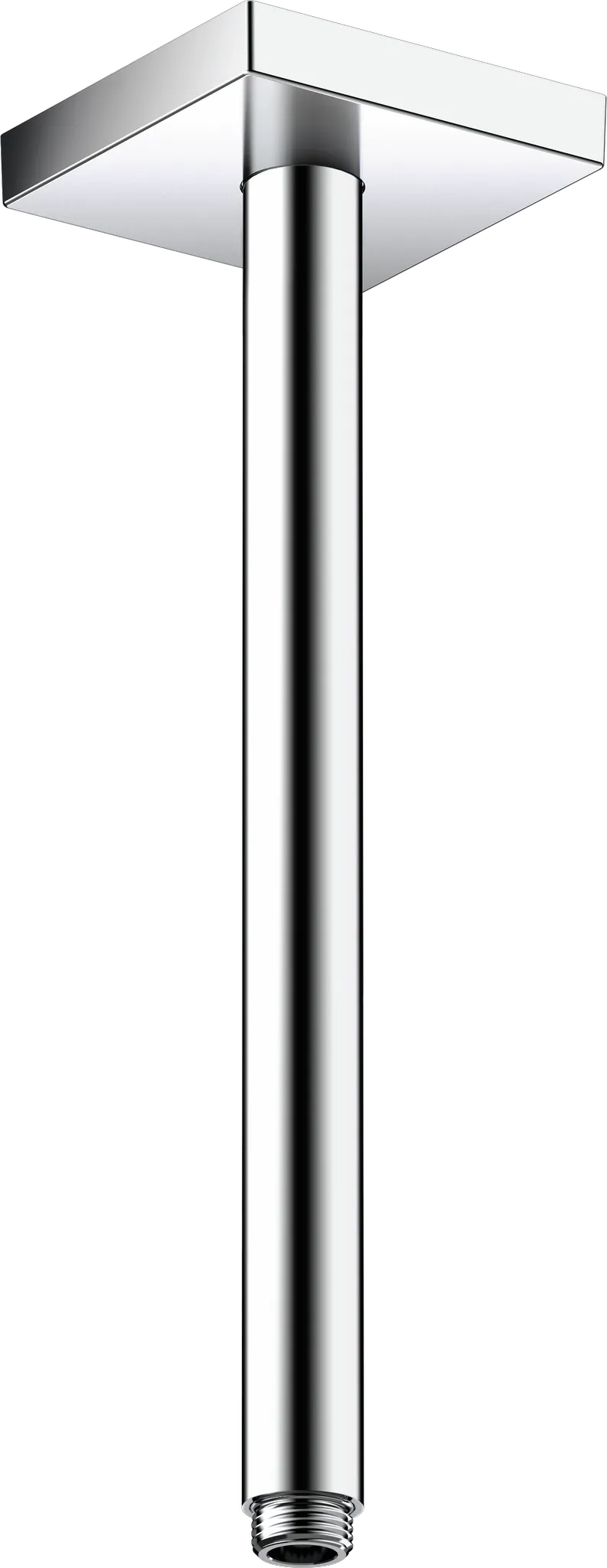 Decken-Anschlussstück Axor DN15 300mm eckig chrom Decken-Anschlussstück Axor DN15 300mm eckig chrom