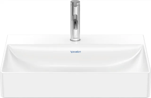 Wandwaschtisch „DuraSquare“, ohne Überlauf, Hahnlochposition mittig Wandwaschtisch „DuraSquare“, ohne Überlauf, Hahnlochposition mittig