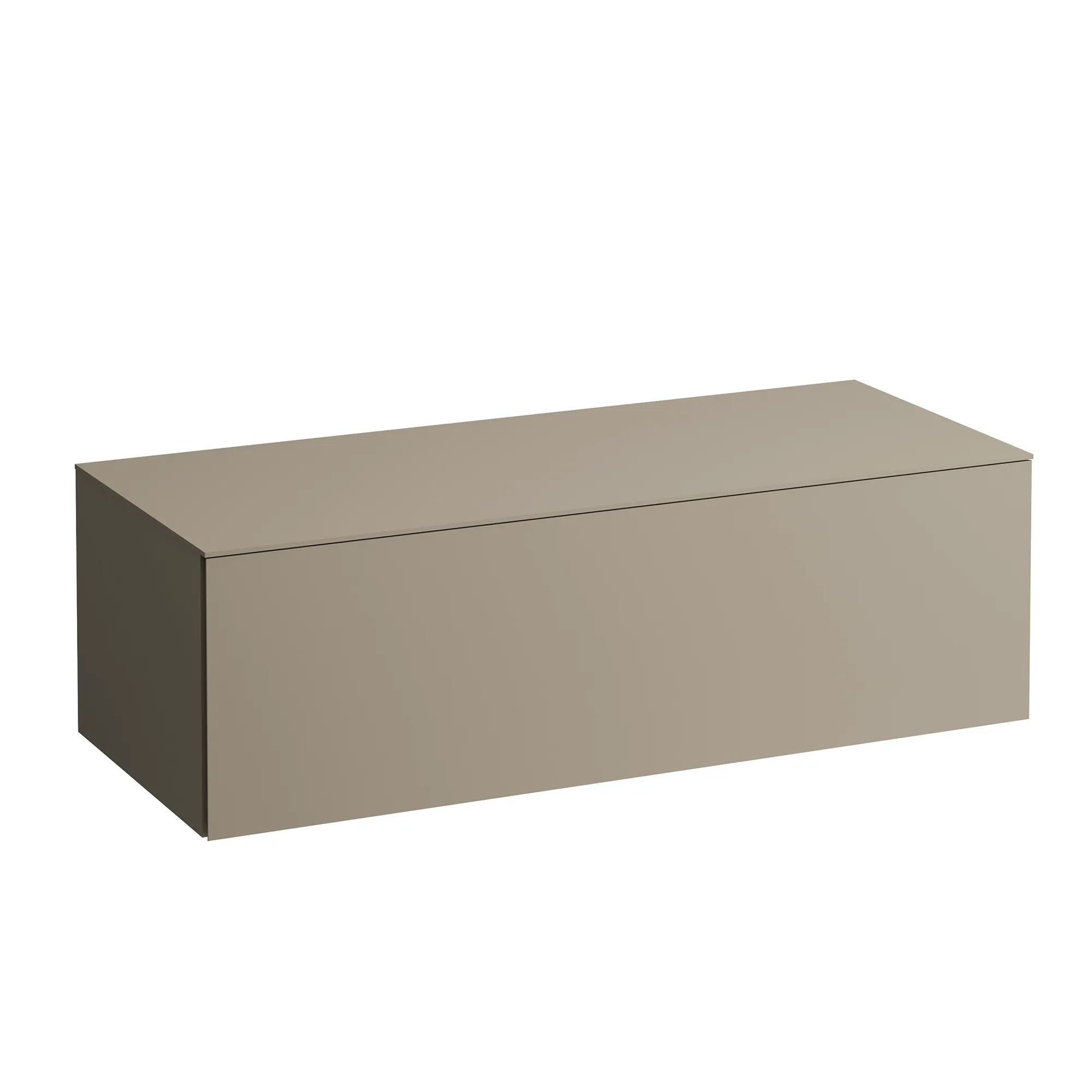 Laufen Schubladenelement ILBAGNOALESSI, 1200x500x370 mm, 1 Schublade mit Vollauszug und Soft-Close, Farbe Pearl Beige Laufen Schubladenelement ILBAGNOALESSI, 1200x500x370 mm, 1 Schublade mit Vollauszug und Soft-Close, Farbe Pearl Beige