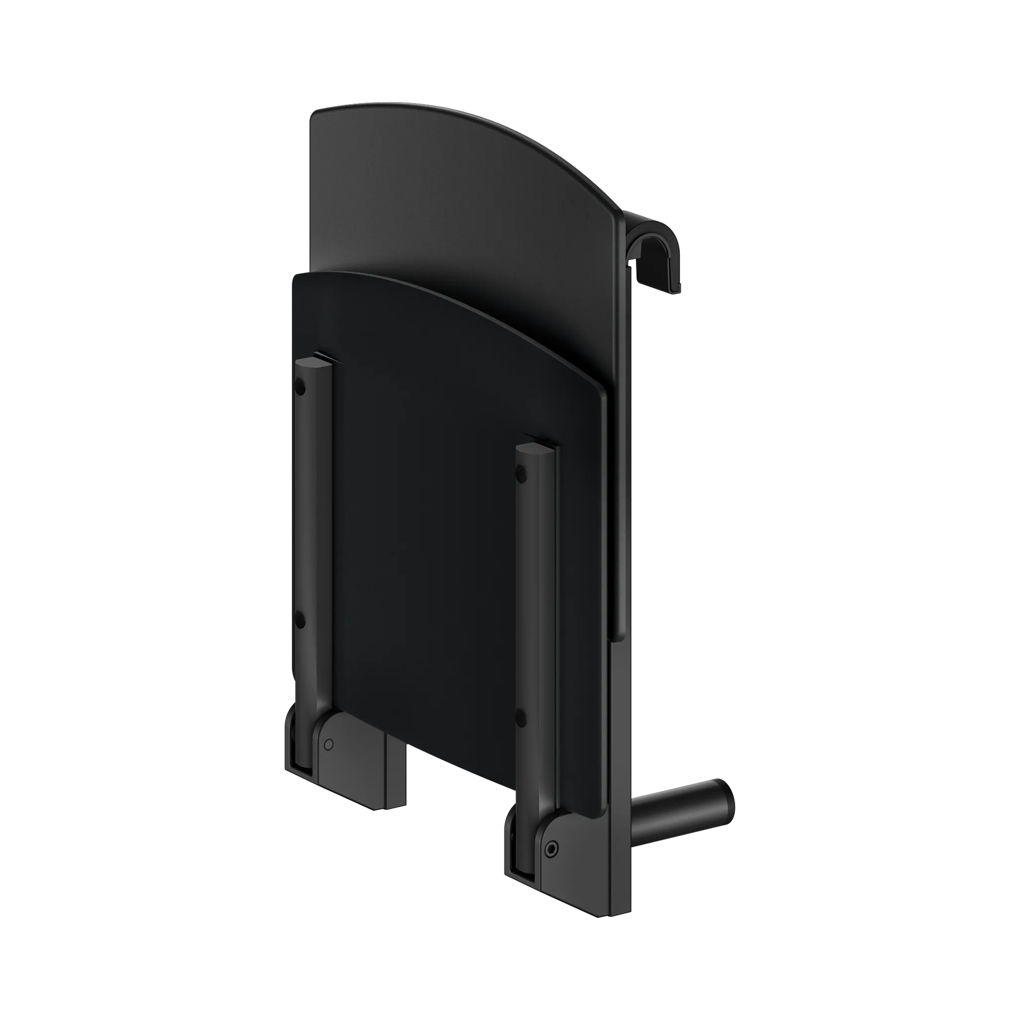 Klappsitz zum Einhängen „Care“ in Schwarz (matt) Klappsitz zum Einhängen „Care“ in Schwarz (matt)