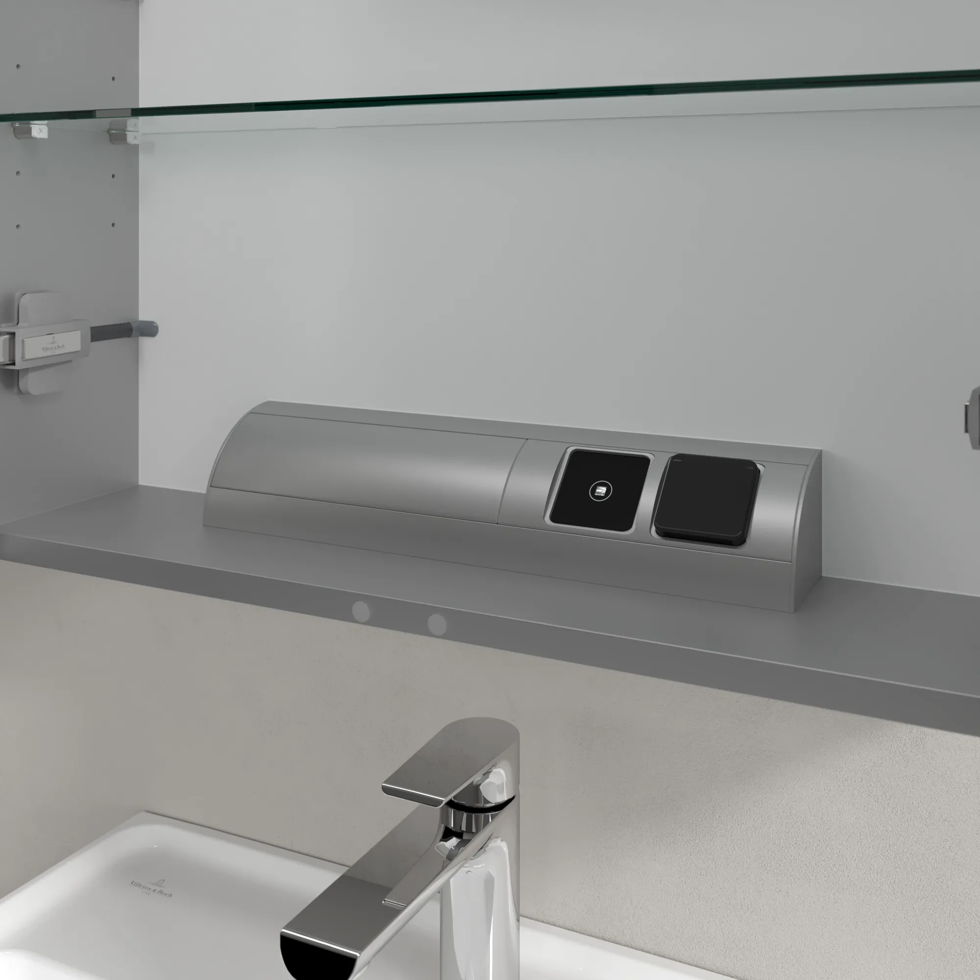 Villeroy & Boch Vorbau-Spiegelschrank „My View 14“ 600 × 750 × 173 mm in White Matt Villeroy & Boch Vorbau-Spiegelschrank „My View 14“ 600 × 750 × 173 mm in White Matt