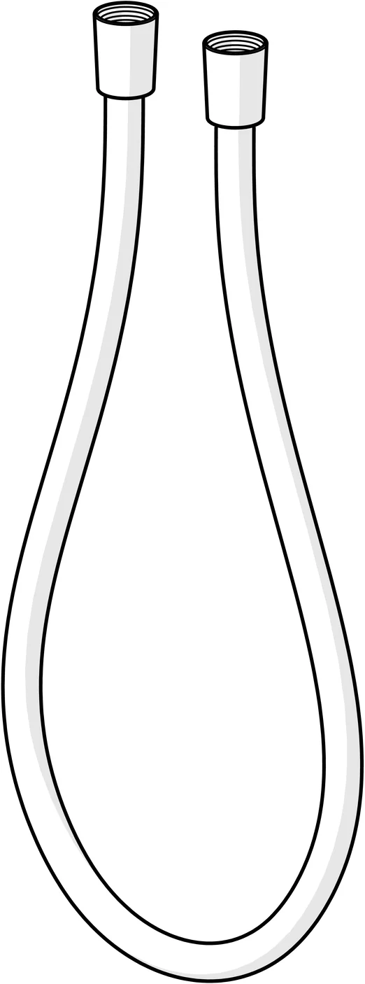 HansaVIVA Schlauch HansaVIVA 4412, Länge 1750 mm, Chrom