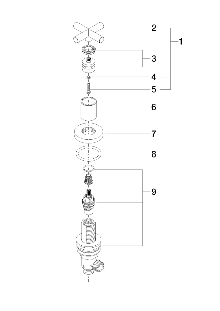 Dornbracht Tara Seitenventil, rechtsschließend, kalt oder warm - Chrom Dornbracht Tara Seitenventil, rechtsschließend, kalt oder warm - Chrom