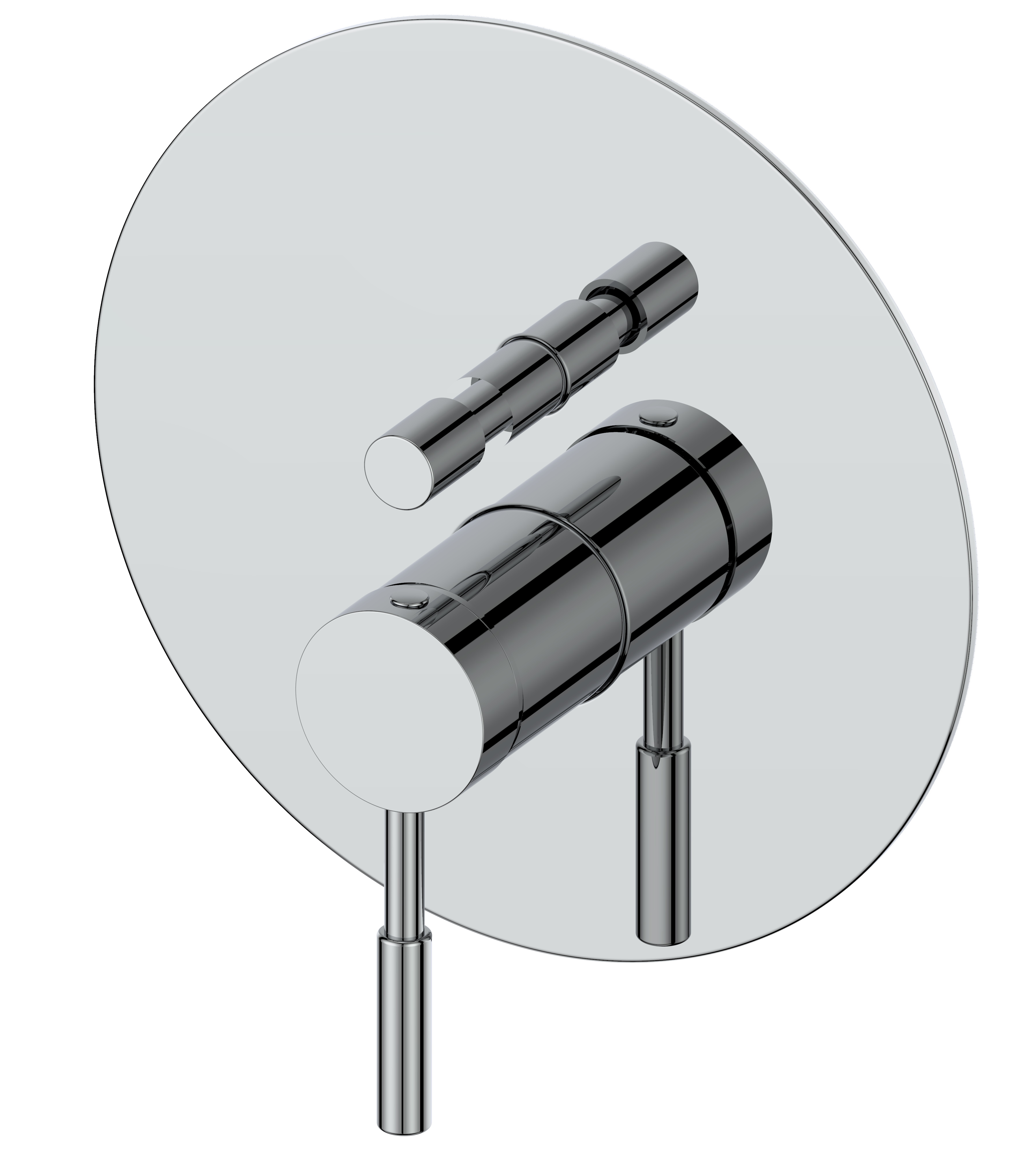 Fertigmontageset Wanne AqvaDesign zu Art. 092564750 C-Box - rund - Vollmetall Abdeckrosette - Hülse und Kappe - Hebel - inkl. Funktionseinheit mit automatischem Tastumsteller - chrom Fertigmontageset Wanne AqvaDesign zu Art. 092564750 C-Box - rund - Vollmetall Abdeckrosette - Hülse und Kappe - Hebel - inkl. Funktionseinheit mit automatischem Tastumsteller - chrom
