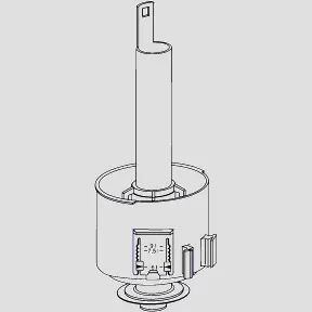 SANIT Ablaufarmatur Eckspülkasten 927 SANIT Ablaufarmatur Eckspülkasten 927