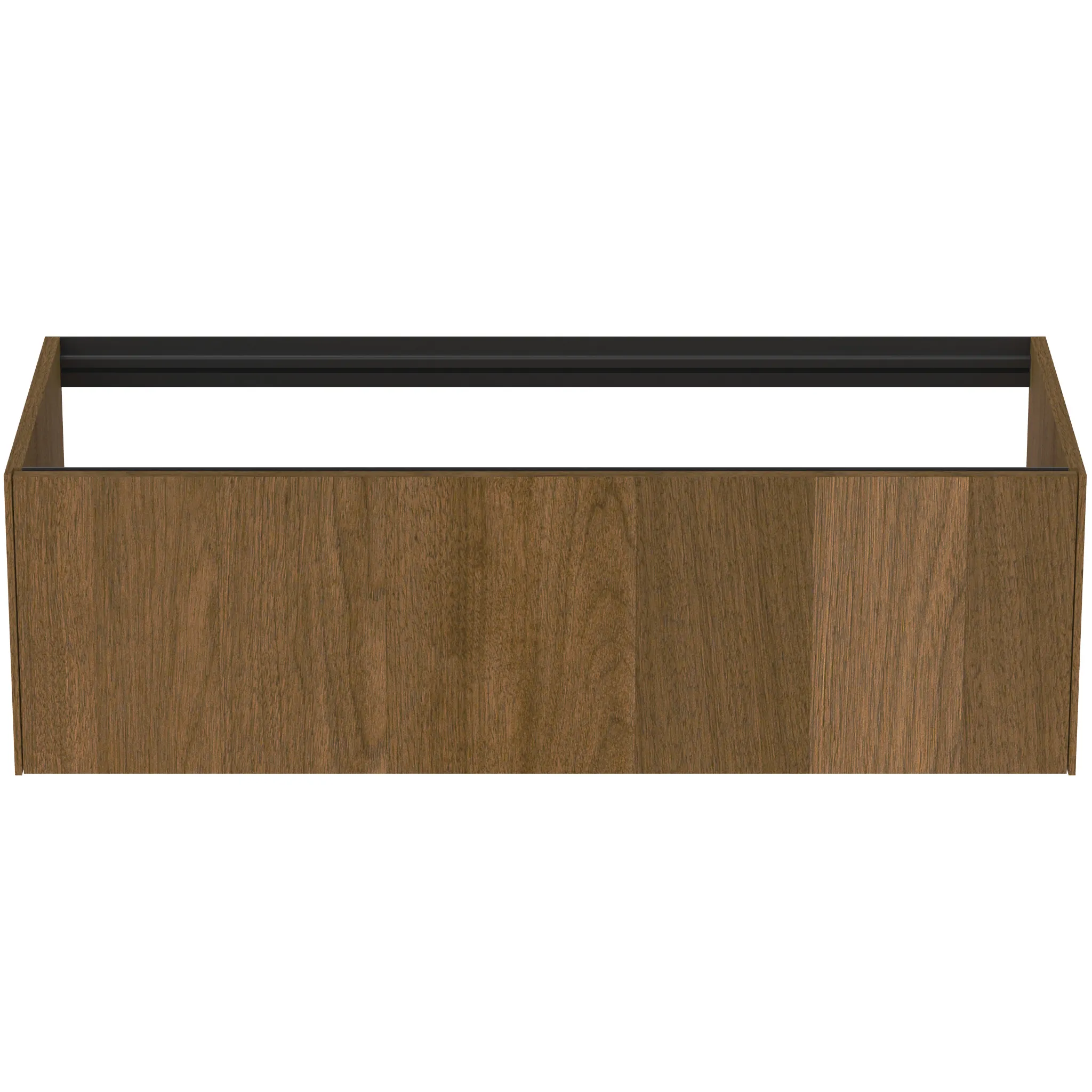 Ideal Standard Waschtischunterschrank Conca, 1 Auszug, ohne Platte, 1200x505x360mm, Walnuss Dunkel Ideal Standard Waschtischunterschrank Conca, 1 Auszug, ohne Platte, 1200x505x360mm, Walnuss Dunkel