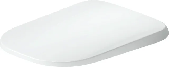 Duravit Univ. WC-Sitz Eckig Tief 448mm Ülap., Weiß