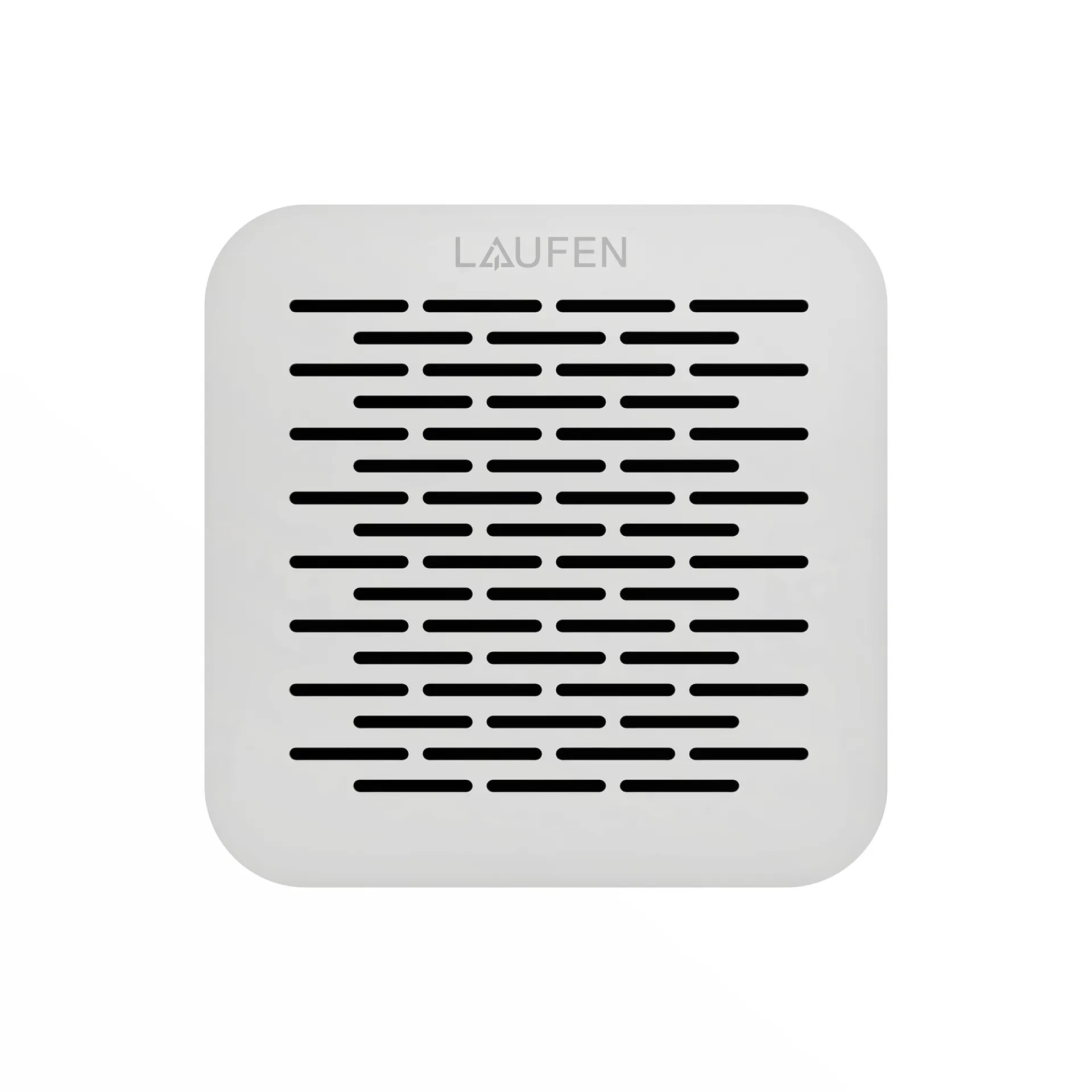 Laufen PRO Siphonabdeckung aus Edelstahl, H291952, Marbond hellgrau matt, geradelinige Ablaufspalten Laufen PRO Siphonabdeckung aus Edelstahl, H291952, Marbond hellgrau matt, geradelinige Ablaufspalten