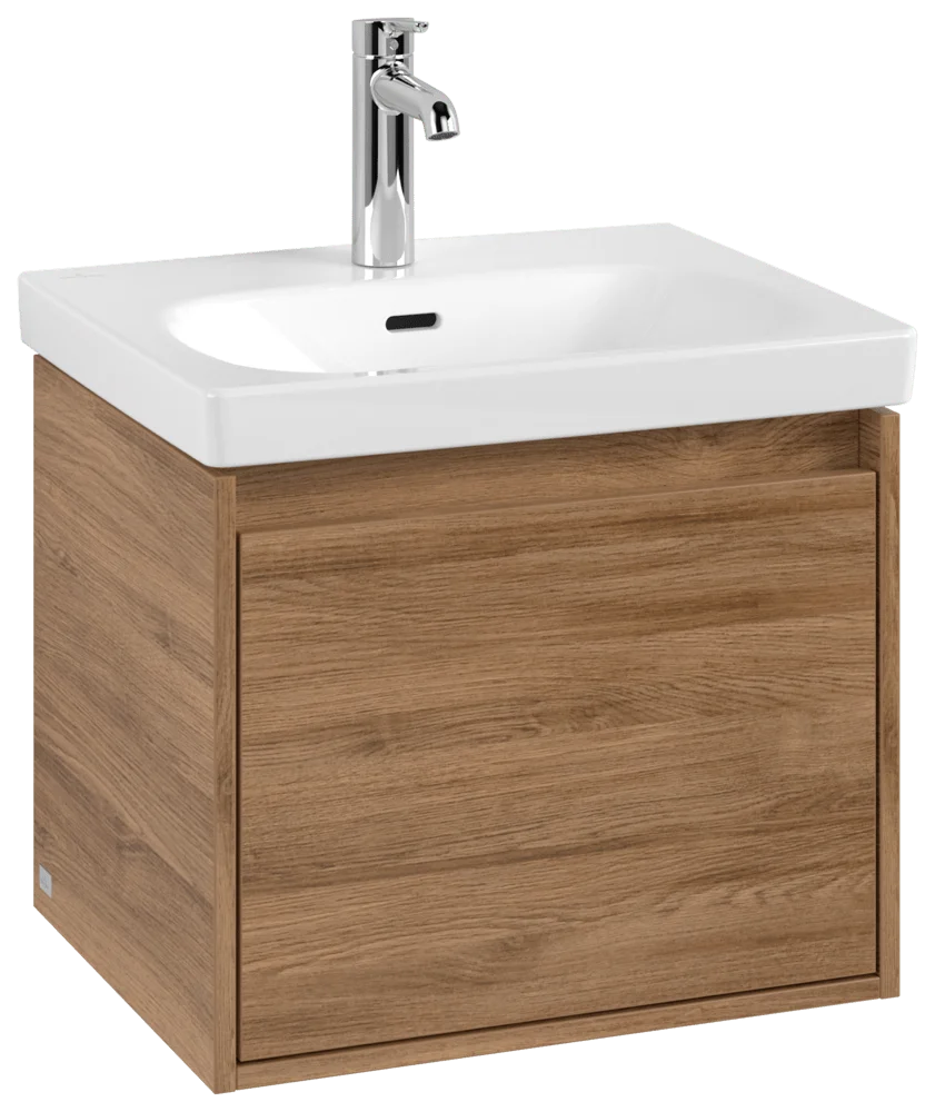 Villeroy & Boch Skyla Waschbeckenunterschrank C78300, 522x436x424mm, 2 Auszüge, Kansas Oak