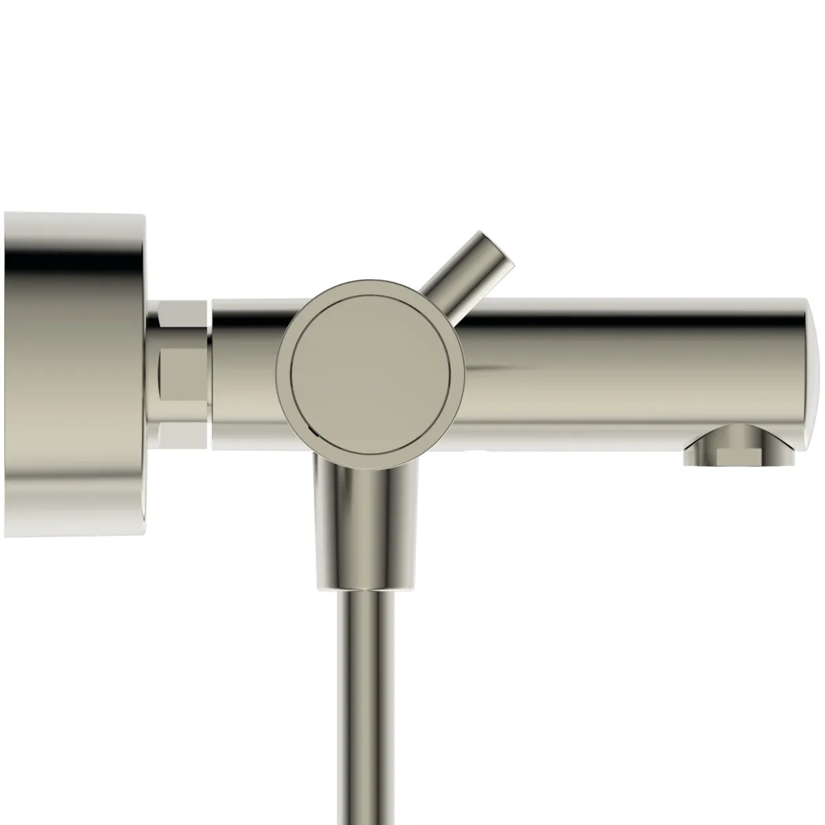 Ideal Standard Badethermostat Aufputz Ceratherm T125 Pin-Griffe Silver Storm