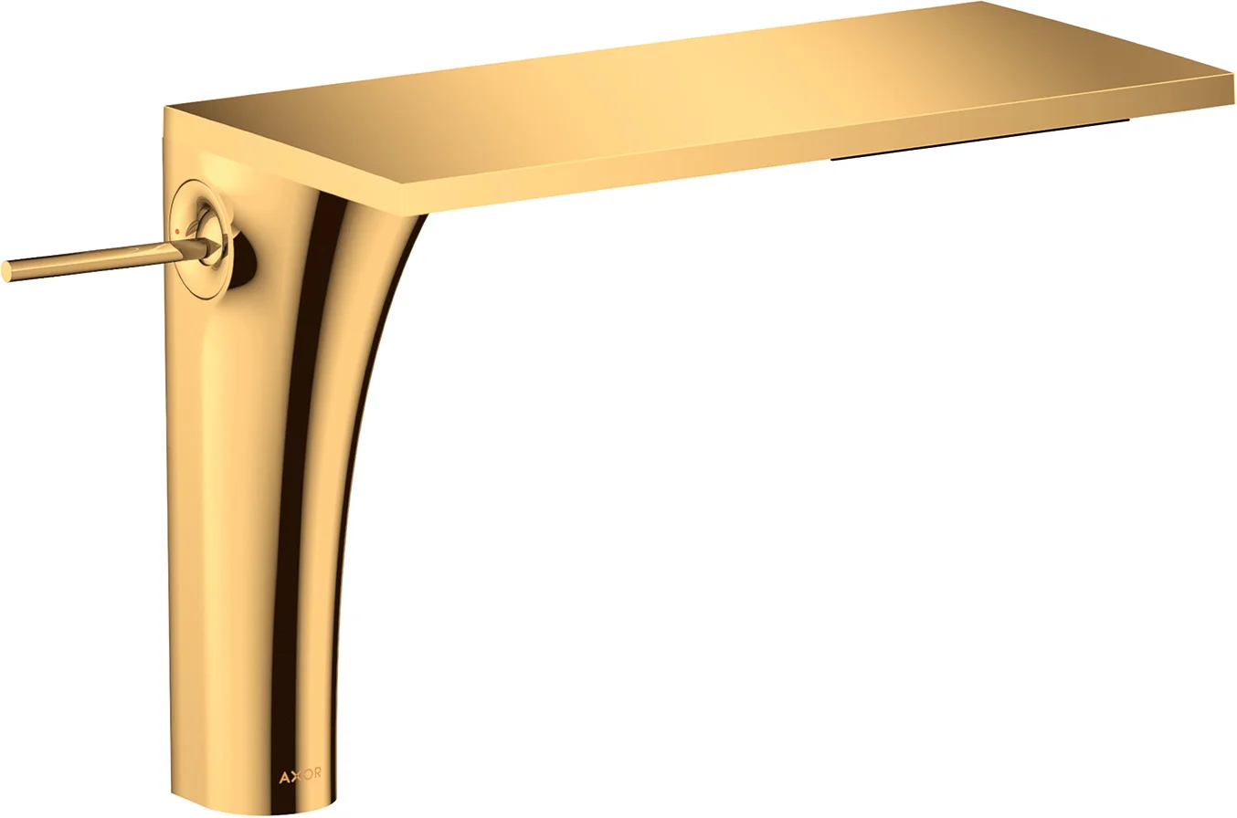 Hansgrohe AXOR Massaud Einhebel-Waschtischmischer 220 Polished Gold Optic, Ausladung 200 mm, Auslaufhöhe 218 mm, Zylindergriff, Schwallstrahl, max. Durchflussmenge 4 l/min Hansgrohe AXOR Massaud Einhebel-Waschtischmischer 220 Polished Gold Optic, Ausladung 200 mm, Auslaufhöhe 218 mm, Zylindergriff, Schwallstrahl, max. Durchflussmenge 4 l/min