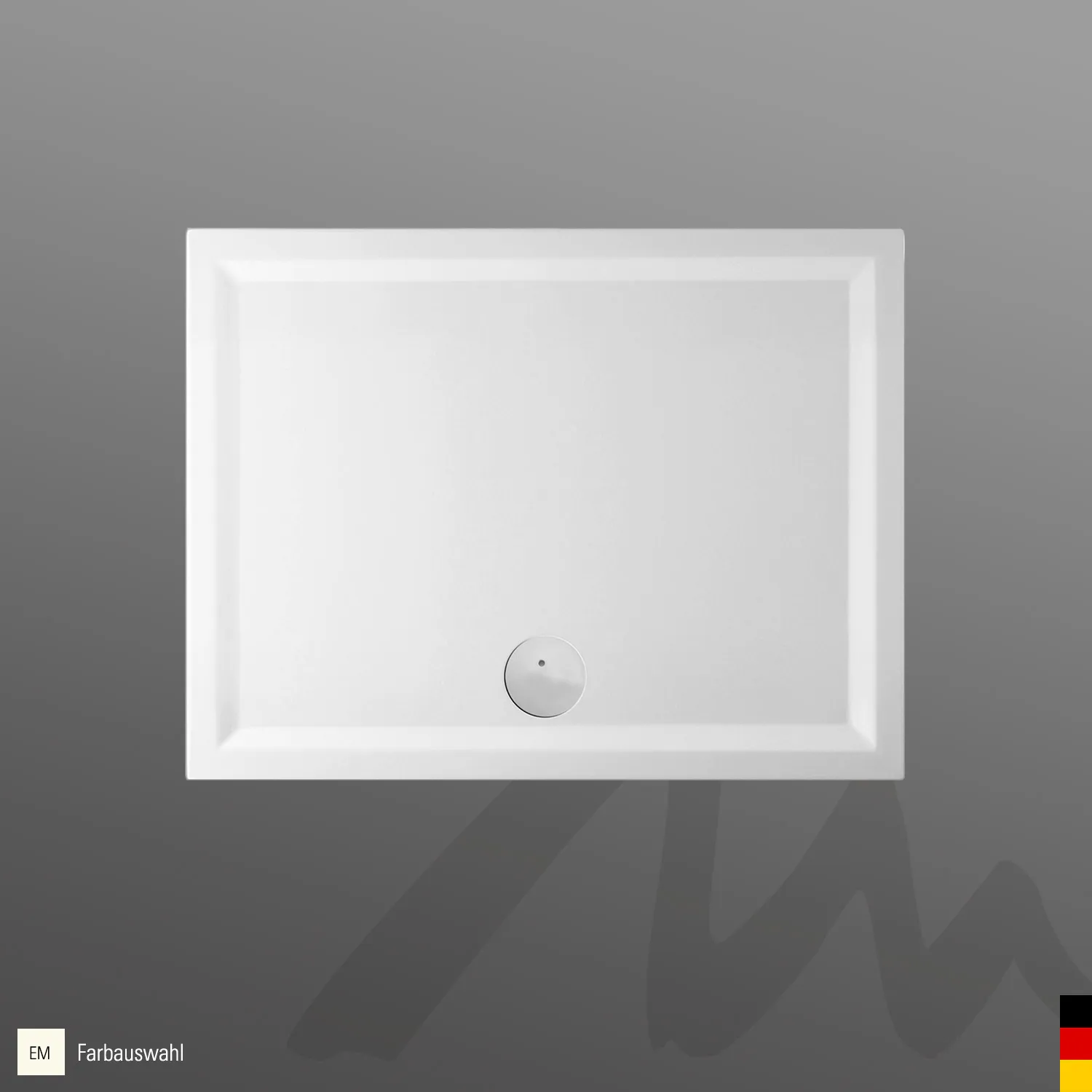 Mauersberger lupina Acryl-Duschwanne Rechteckform lupina 130⁄100 SF 1300x1000x50, Farbgruppe: 3 Mauersberger lupina Acryl-Duschwanne Rechteckform lupina 130⁄100 SF 1300x1000x50, Farbgruppe: 3