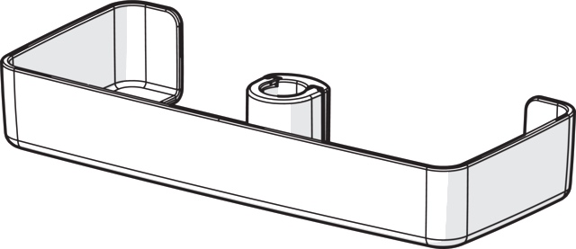 HA Seifenschale HANSABASICJET 4473 Transparent