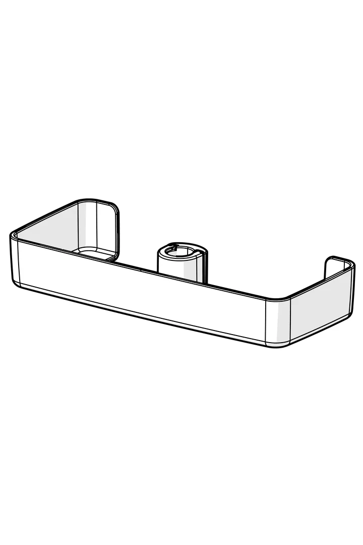 HansaBASICJET Seifenschale Transparent