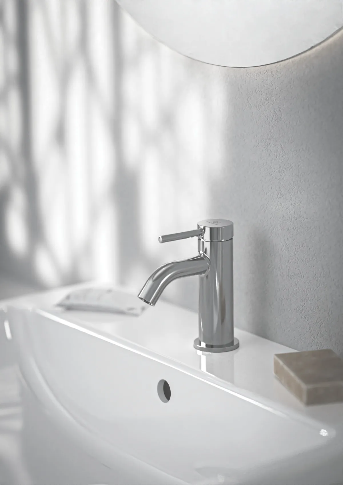 Waschtischarmatur Ceraline Nuovo Ausladung 90mm ohne Ablaufgarnitur BlueStart Chrom Waschtischarmatur Ceraline Nuovo Ausladung 90mm ohne Ablaufgarnitur BlueStart Chrom