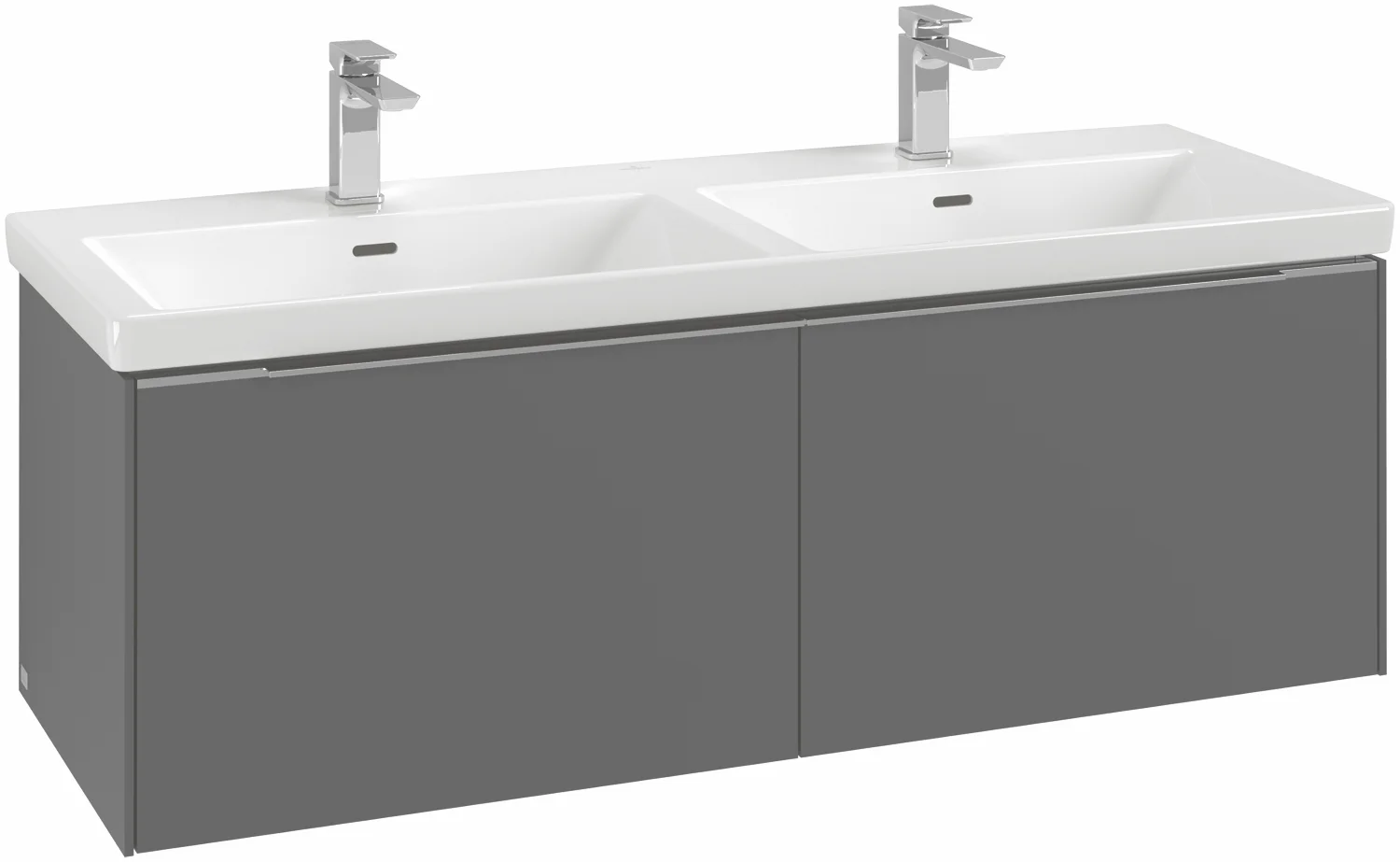 Villeroy & Boch Subway 3.0 Waschbeckenunterschrank C567L0, 1272 x 429 x 478 mm, Brilliant White