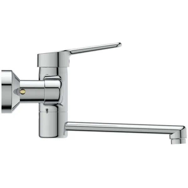 Ideal Standard Wand-Waschtischarmatur Ceraplus 5l/min. Ausladung 200mm absp.S-Anschlüsse Chrom Ideal Standard Wand-Waschtischarmatur Ceraplus 5l/min. Ausladung 200mm absp.S-Anschlüsse Chrom