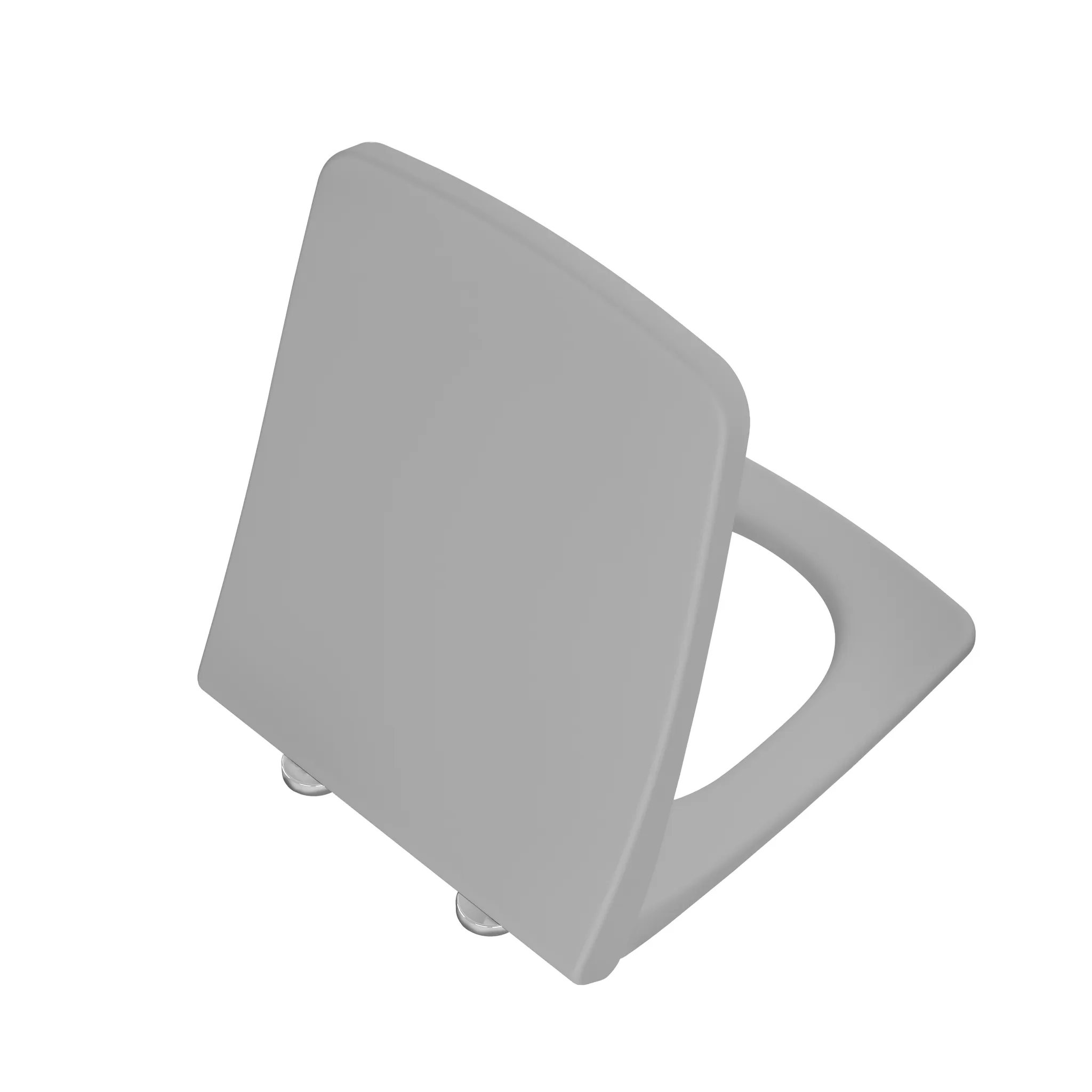 VitrA Metropole WC-Sitz Slim Wrap mit Absenkautomatik Steingrau Matt
