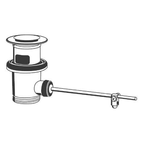 Ablaufgarnitur 1 1/4'' 28910, für Waschtisch-/Bidet-Armaturen, chrom Ablaufgarnitur 1 1/4'' 28910, für Waschtisch-/Bidet-Armaturen, chrom
