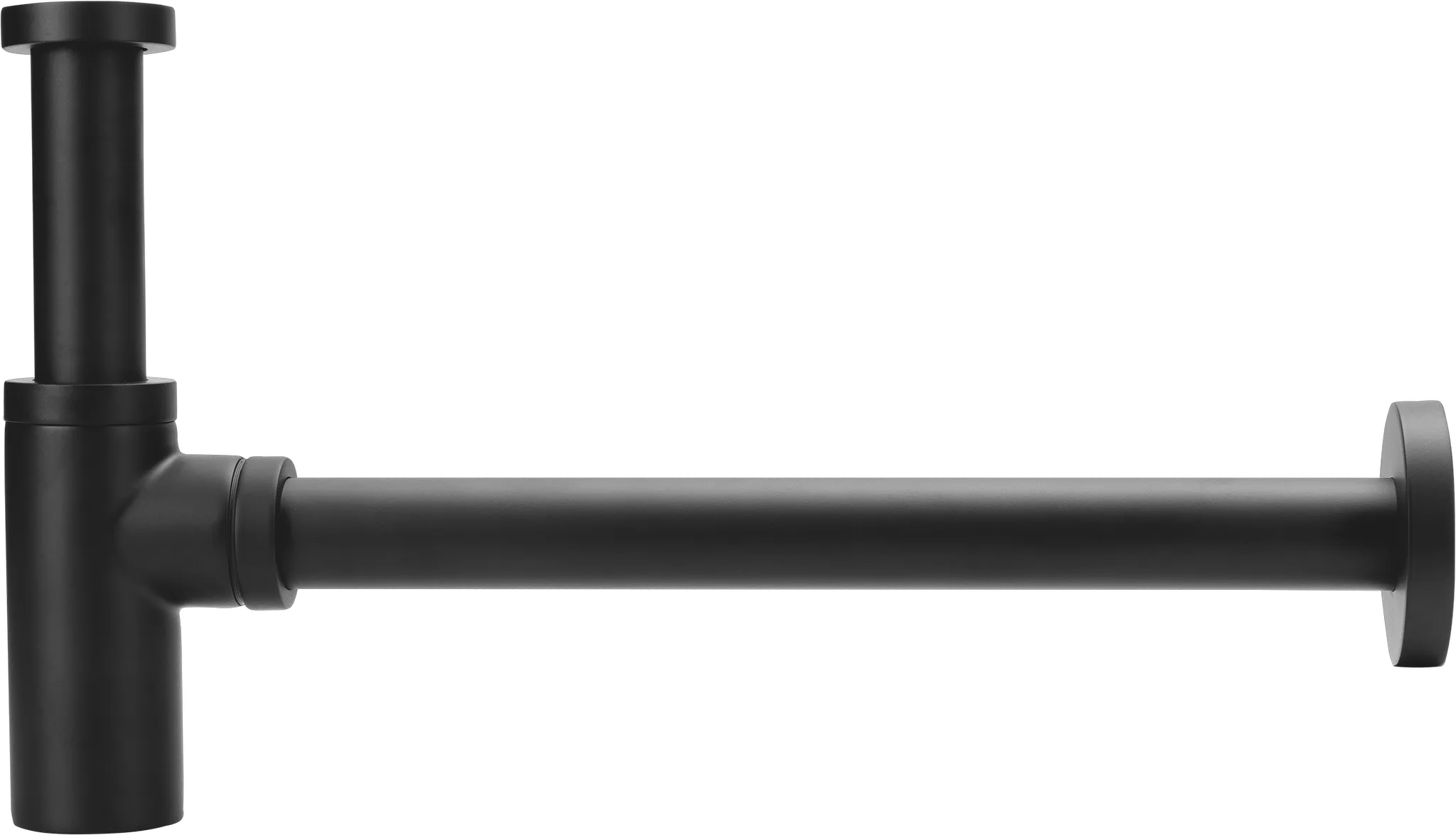 Design-Geruchversch.″PLUS″ matt schw. Abgangsrohr verschraubt, 1 1/4″ x 32 mm Design-Geruchversch.″PLUS″ matt schw. Abgangsrohr verschraubt, 1 1/4″ x 32 mm