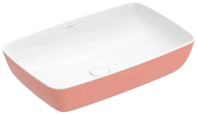 Villeroy & Boch Aufsatzwaschtisch aus TitanCeram „Artis“ 580 × 385 × 130 mm in Powder