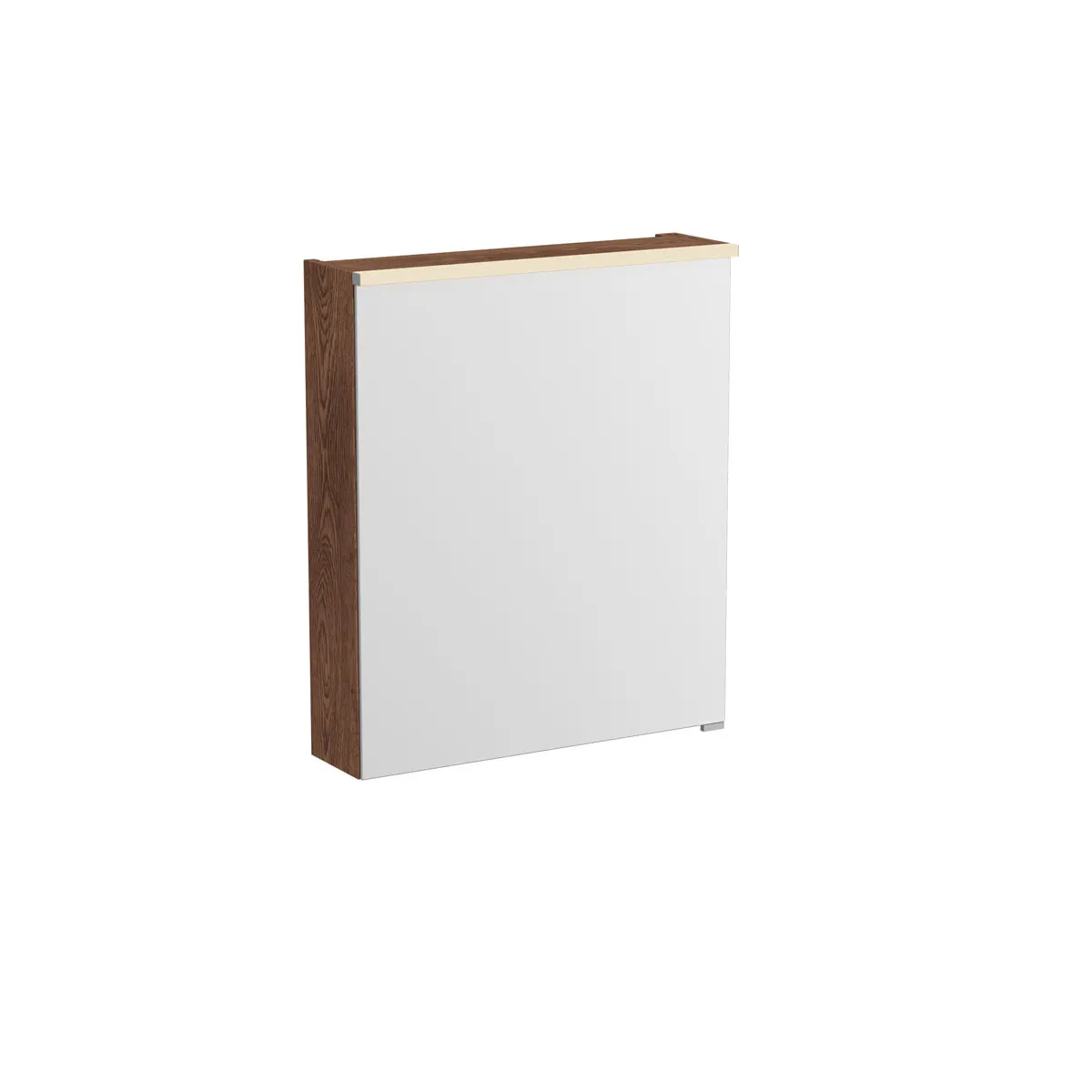 VitrA New Metropole Edge LED-Spiegelschrank, 60 x 18 x 70 cm, Walnuss VitrA New Metropole Edge LED-Spiegelschrank, 60 x 18 x 70 cm, Walnuss