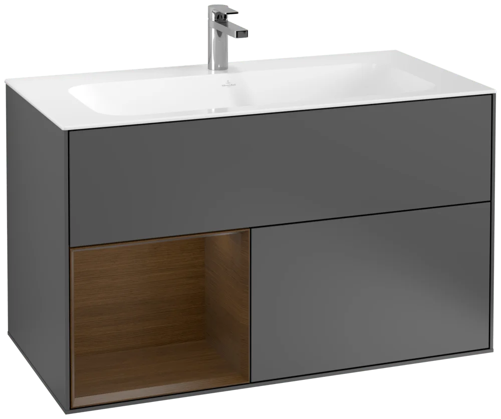Villeroy & Boch Finion Waschbeckenunterschrank F03, anthrazit