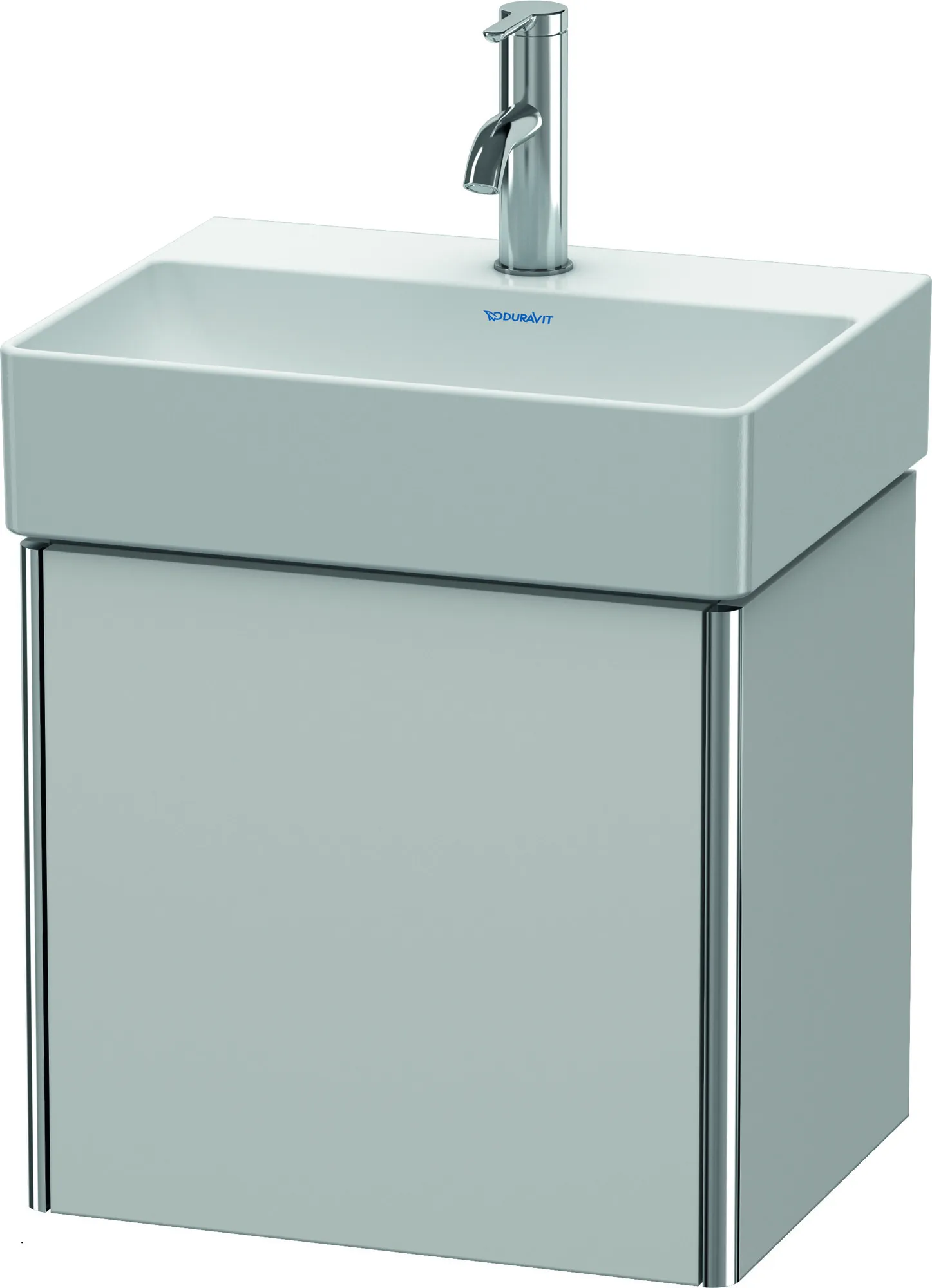 Duravit Waschtischunterschrank wandhängend „XSquare“ 43,4 × 39,7 × 34 cm Nordic Weiß Seidenmatt