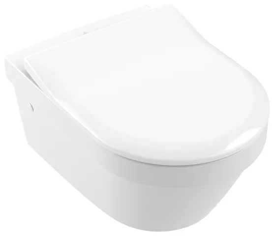 Wand-Tiefspül-WC DirectFlush „Architectura“ 37 × 34,5 × 53 cm, ohne Spülrand, Abgang waagerecht