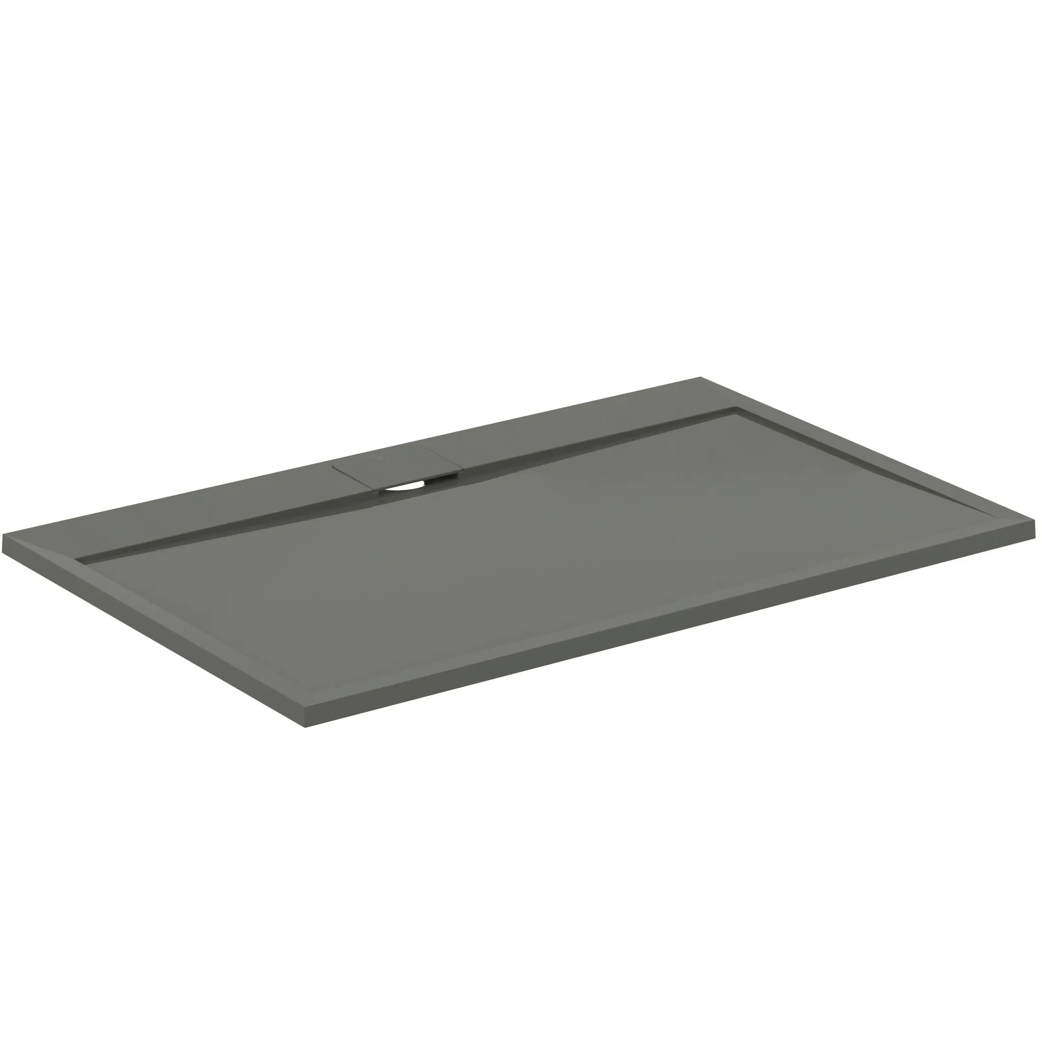 Ideal Standard Rechteck-Brausewanne Ultra Flat S i.life 1400x900x30mm Quarzgrau