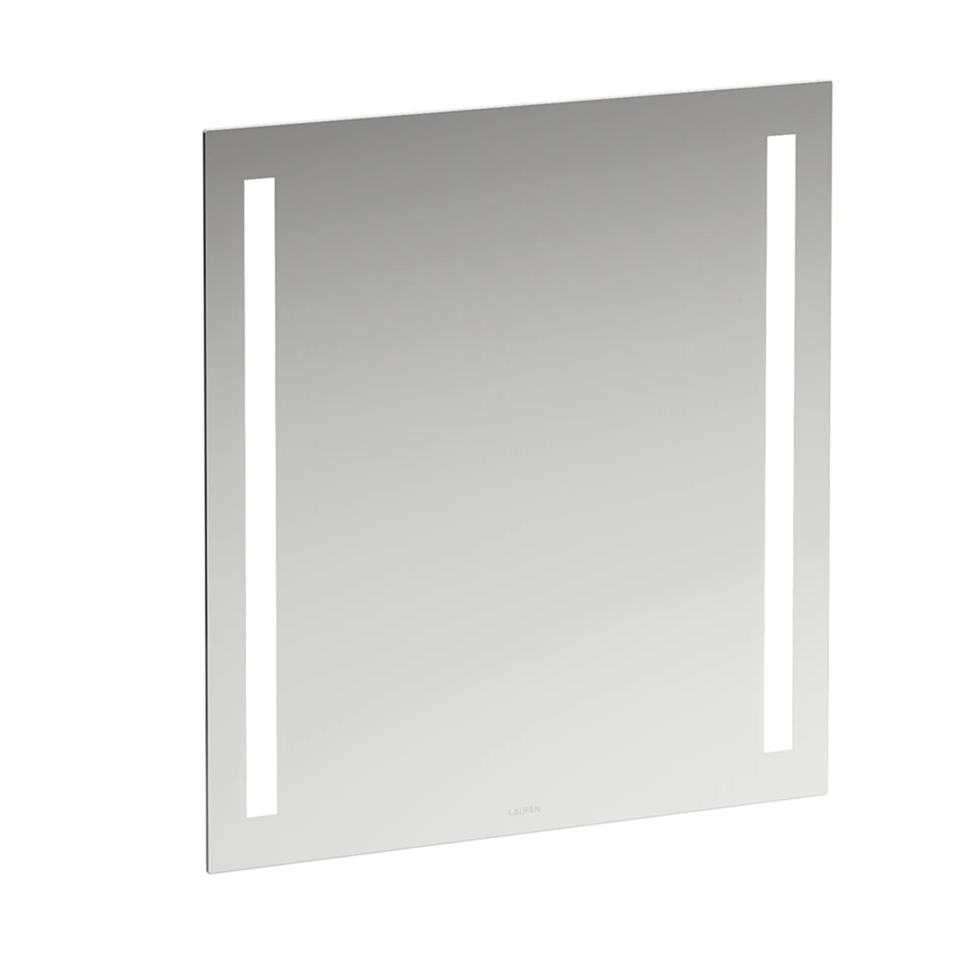 Laufen Spiegel LANI 650x28x700 mit 2 vertikal integrierten LED-Lichtelementen Laufen Spiegel LANI 650x28x700 mit 2 vertikal integrierten LED-Lichtelementen