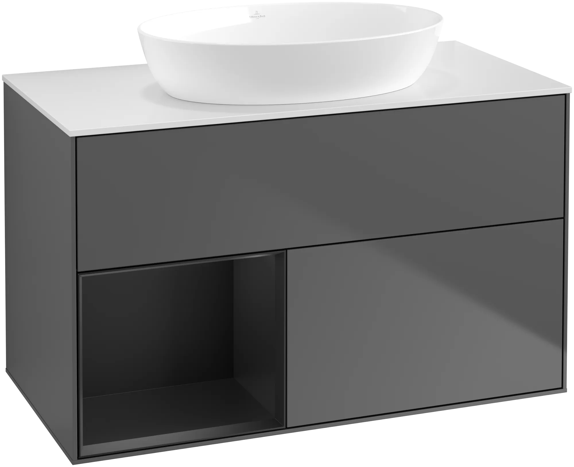 Villeroy & Boch Finion Waschbeckenunterschrank GA1 1000x603x501mm anthrazit