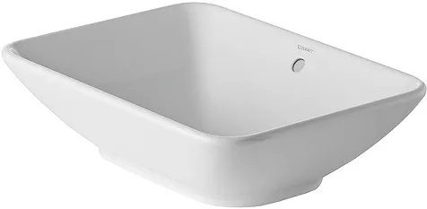 Aufsatzbecken Bacino 550 mm rechteckig, mit ÜL, ohne HLB, weiß Aufsatzbecken Bacino 550 mm rechteckig, mit ÜL, ohne HLB, weiß