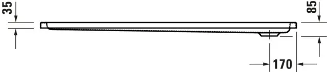 Duravit rechteck Duschwanne „D-Code“ 160 × 80 cm ohne Antislip Duravit rechteck Duschwanne „D-Code“ 160 × 80 cm ohne Antislip