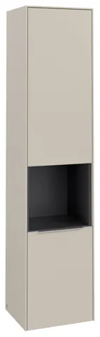 Villeroy & Boch Hochschrank mit offenem Fach „Subway 3.0“ 40 × 171 × 36,2 × 36,2 cm 2 Türen, 1 × offenes Fach, 2 × fixer Fachboden, Anschlag: links, 3 × Glasfachboden, 2 Türen, Anschlag links Villeroy & Boch Hochschrank mit offenem Fach „Subway 3.0“ 40 × 171 × 36,2 × 36,2 cm 2 Türen, 1 × offenes Fach, 2 × fixer Fachboden, Anschlag: links, 3 × Glasfachboden, 2 Türen, Anschlag links