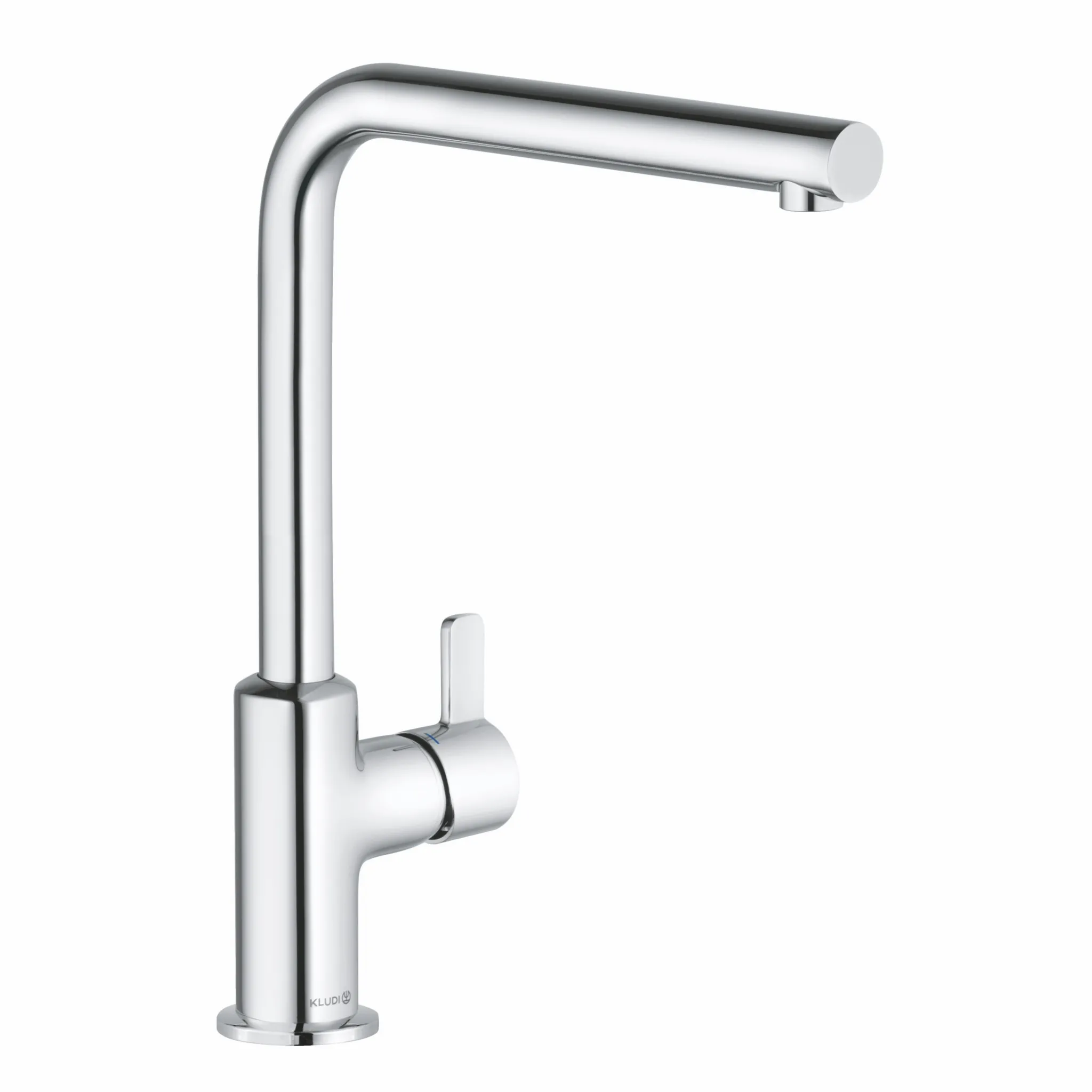 Kludi L-INE S Spültisch-Einhandmischer, chrom, DN 15, geschlossener Hebel, seitliche Betätigung, schwenkbarer Auslauf Kludi L-INE S Spültisch-Einhandmischer, chrom, DN 15, geschlossener Hebel, seitliche Betätigung, schwenkbarer Auslauf