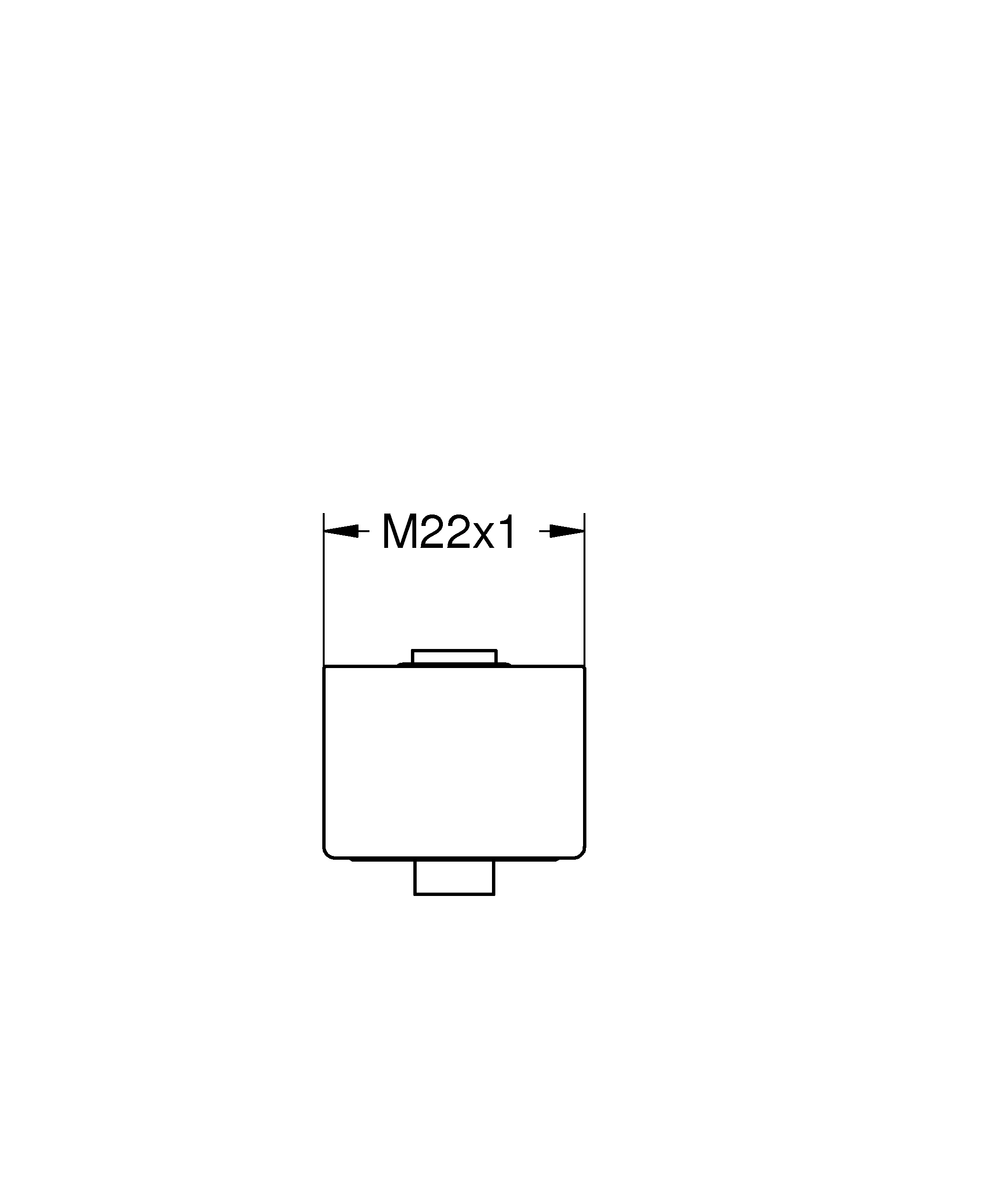 Mousseur 48194, Innengewinde, M 22 × 1, 19,0 l/min, Dual Strahlregler Blue, für Minta, chrom