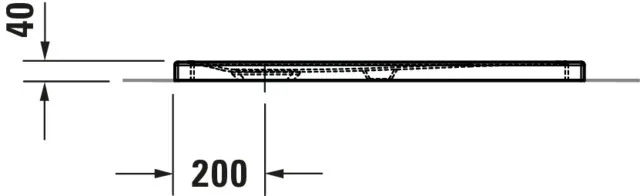 Duravit quadrat Duschwanne „Tempano“ 90 × 90 cm ohne Antislip, ohne Oberflächenveredelung, in Weiß Duravit quadrat Duschwanne „Tempano“ 90 × 90 cm ohne Antislip, ohne Oberflächenveredelung, in Weiß