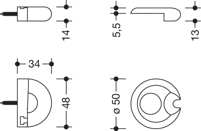 HEWI Installationsmaterial in Sand HEWI Installationsmaterial in Sand