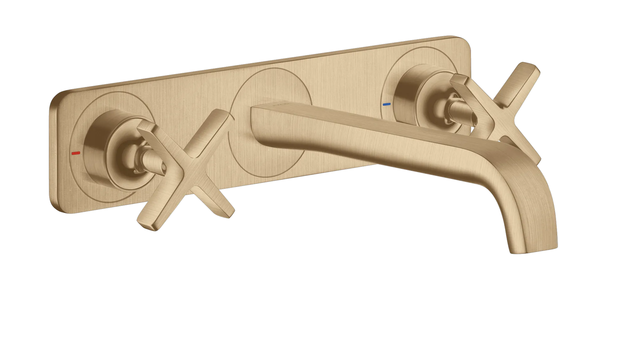 Hansgrohe AXOR Citterio E 3-Loch Waschtischarmatur Unterputz Brushed Bronze