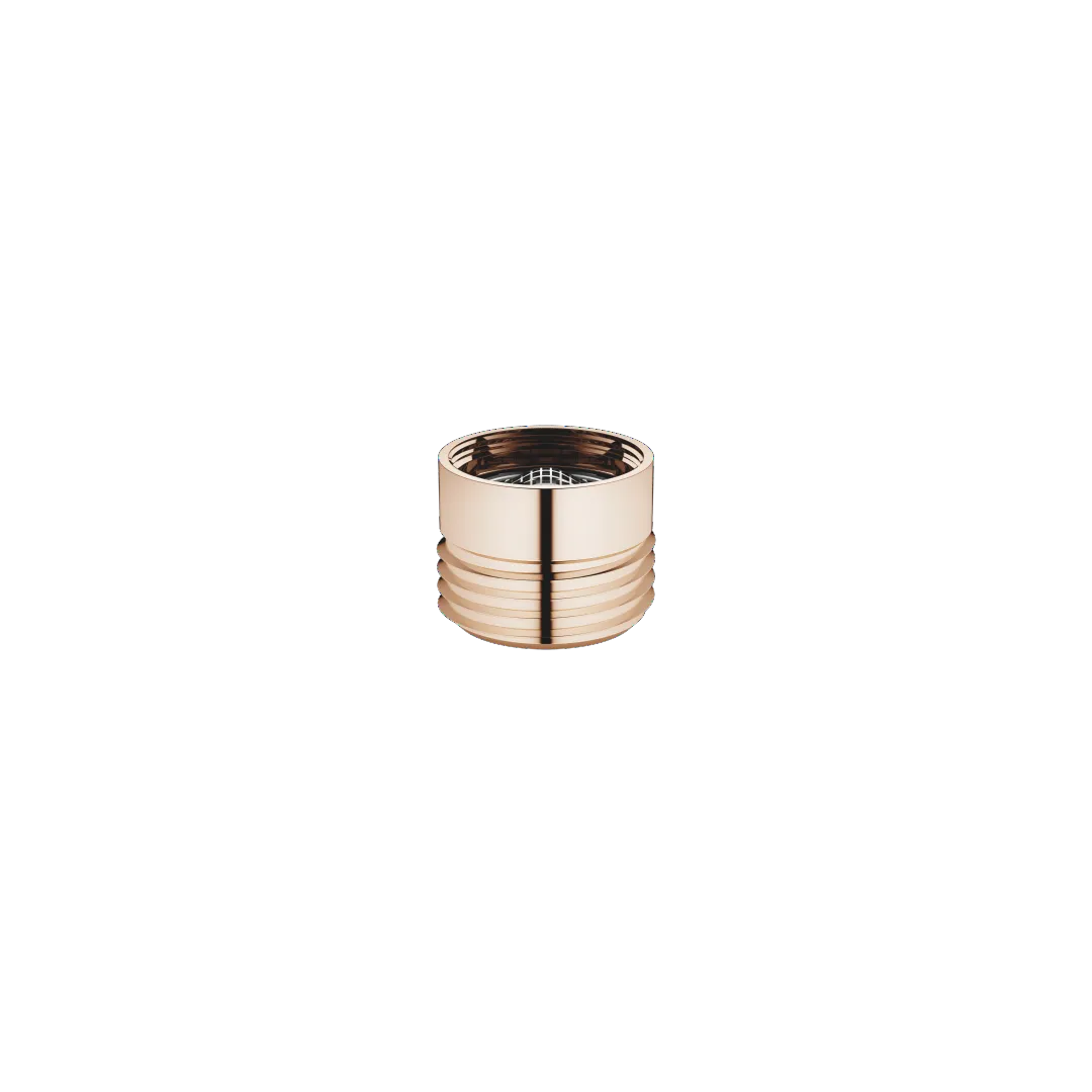 Dornbracht Adapter für Brauseabgang SERIENNEUTRAL 3/8" x 1/2" Champagne (22kt Gold) Dornbracht Adapter für Brauseabgang SERIENNEUTRAL 3/8" x 1/2" Champagne (22kt Gold)