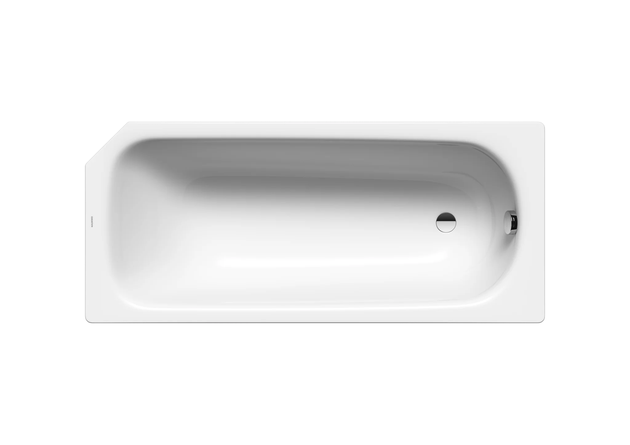 Kaldewei SANIFORM V1-V4 Badewanne, 1600x700 mm, alpinweiß