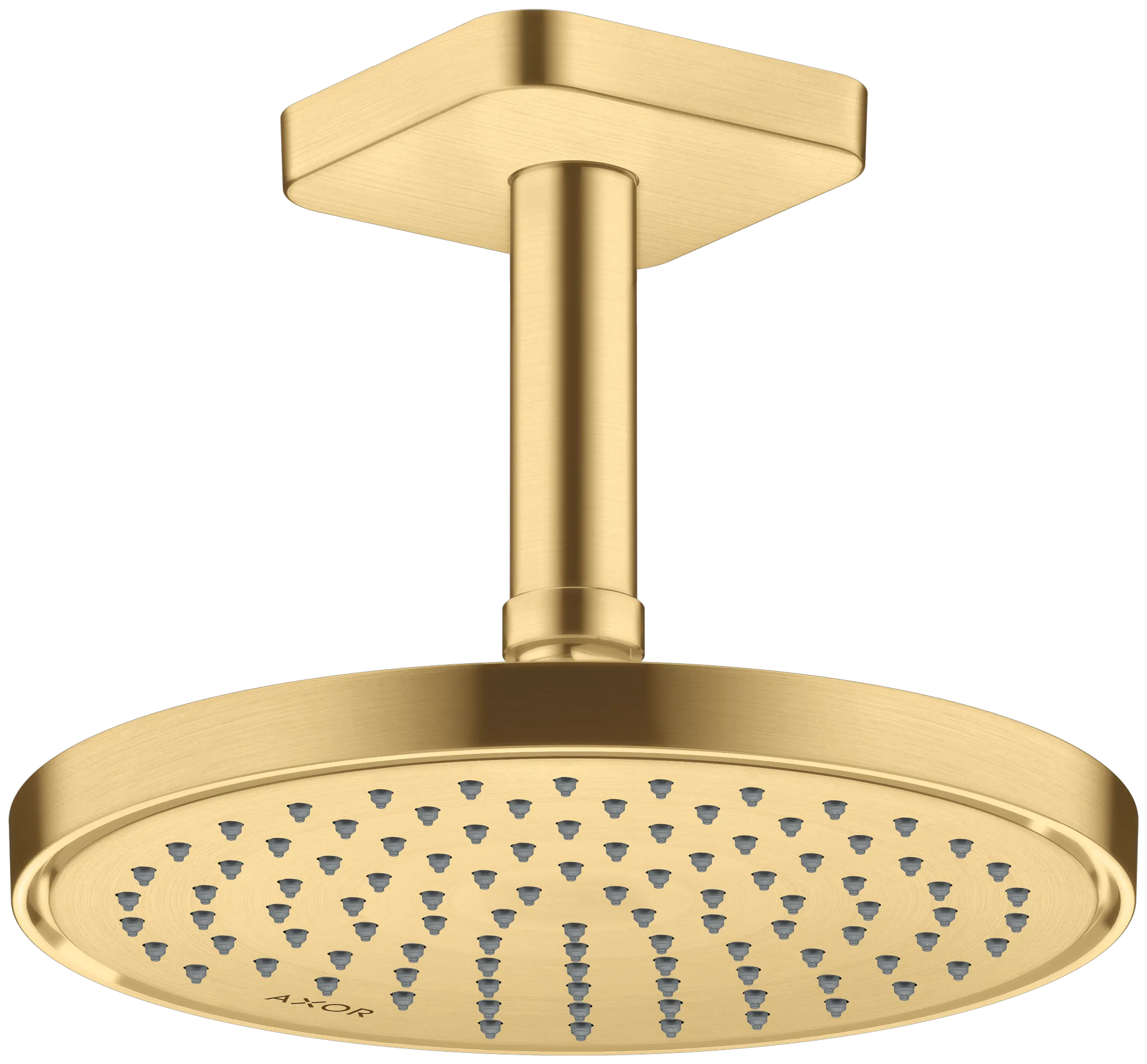Hansgrohe AXOR ShowerSolutions Kopfbrause 220 1jet EcoSmart+ Brushed Gold Optic Hansgrohe AXOR ShowerSolutions Kopfbrause 220 1jet EcoSmart+ Brushed Gold Optic