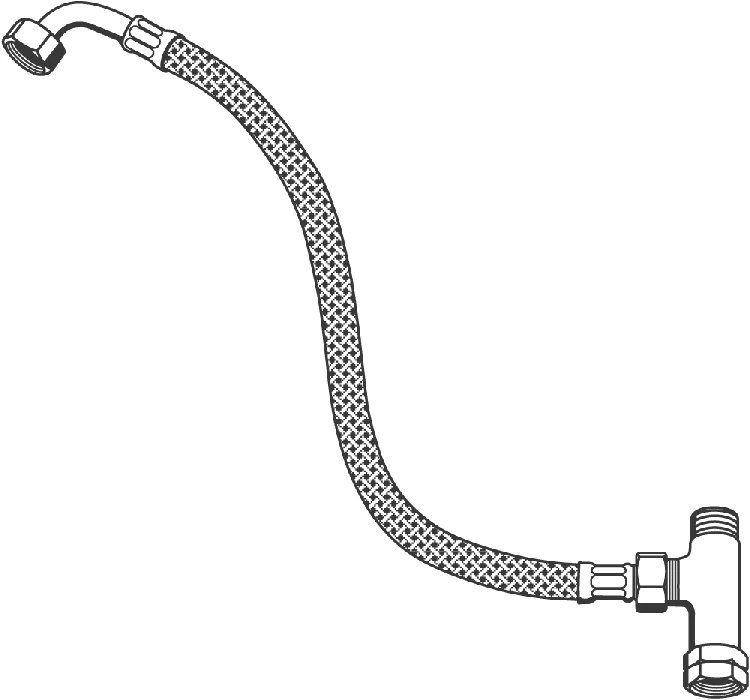 Anschluss-Set 47533, für Grohtherm Micro, chrom